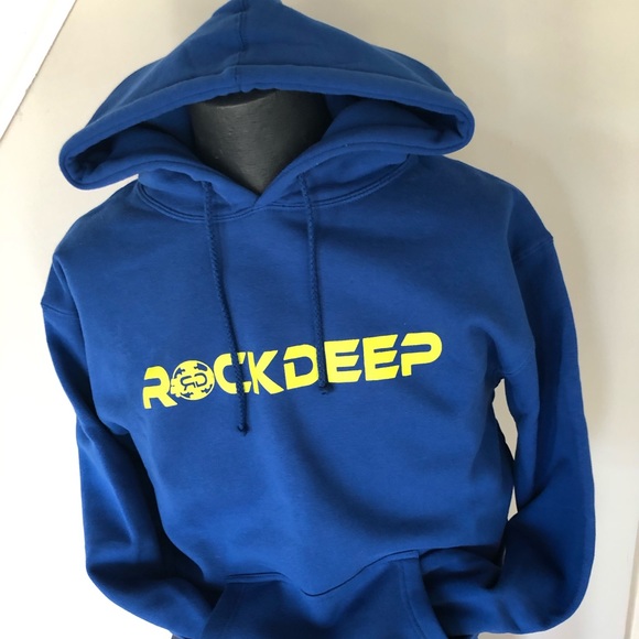 Heavyweight Hooded Drawstring Pullover Sweatshirt - Picture 3 of 4